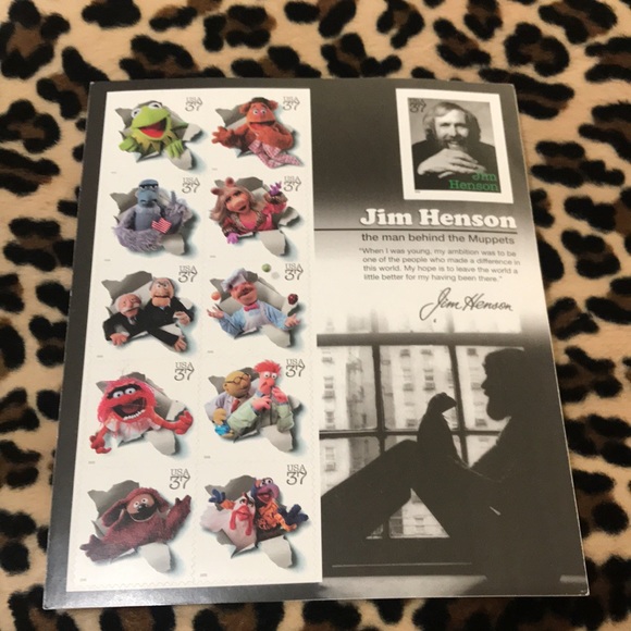 2004 THE MUPPETS Jim Henson Stamp Sheet Postage Vintage USPS Kermit Puppet 80s - Picture 2 of 13